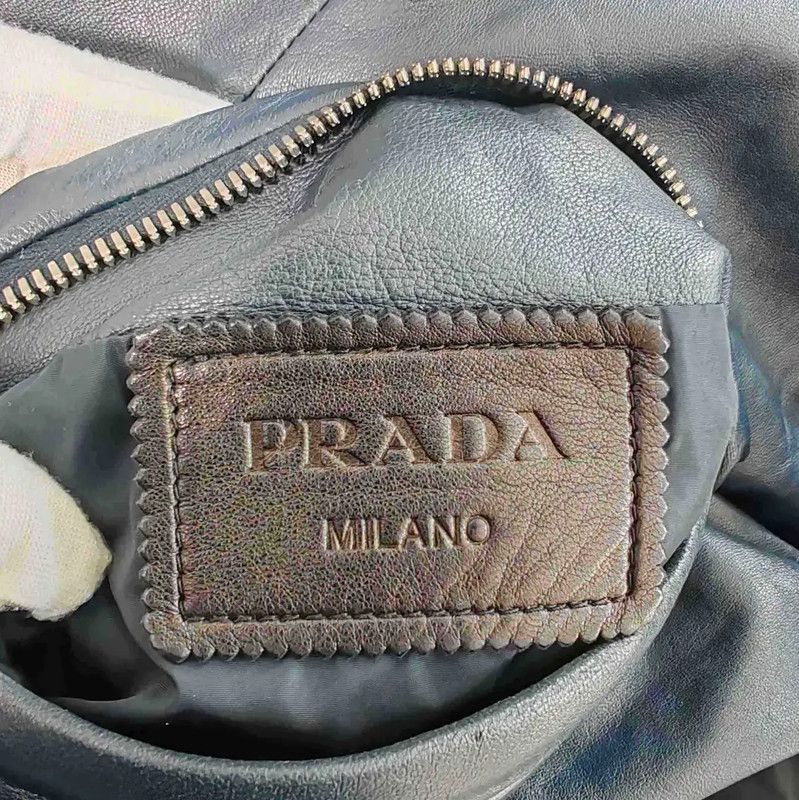 Prada Prada Navy Blue Shell Men's Jacket Size US M / EU 48-50 / 2 - 5 Thumbnail