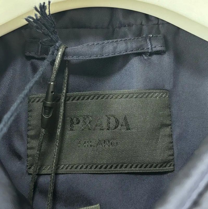 Prada Prada Men's Navy Puffer Vest Size US XL / EU 56 / 4 - 4 Thumbnail