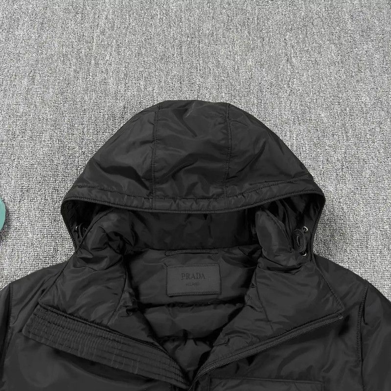 Prada Prada Men's Black Polyester Down Jacket Size US M / EU 48-50 / 2 - 3 Thumbnail