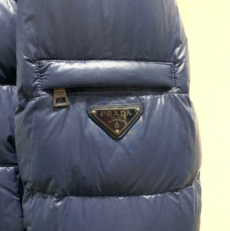 Prada Prada Navy Down Jacket for Men Size US XXL / EU 58 / 5 - 6 Thumbnail