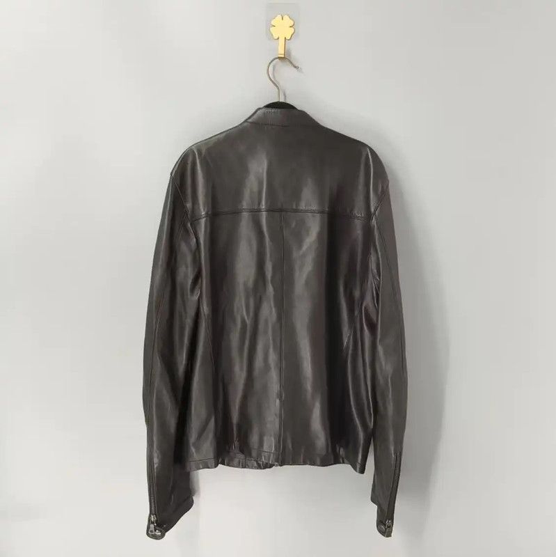 Prada Prada Black Leather Men's Jacket Size US S / EU 44-46 / 1 - 2 Thumbnail