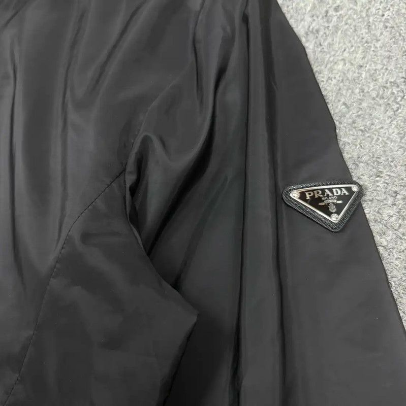 Prada Prada Black Polyester Men's Jacket Size US XL / EU 56 / 4 - 3 Thumbnail