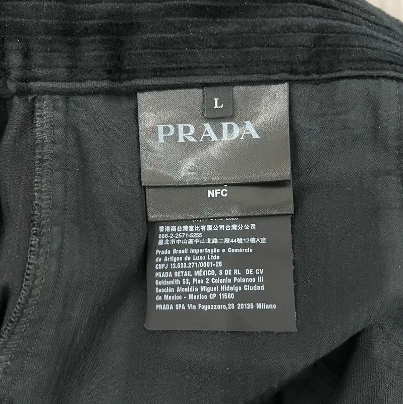 Prada Prada Men's Casual Pants in Black Size US 34 / EU 50 - 6 Thumbnail