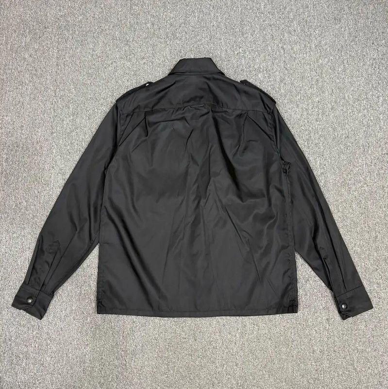 Prada Prada Black Nylon Long Sleeve Men's Shirt Size US S / EU 44-46 / 1 - 2 Thumbnail