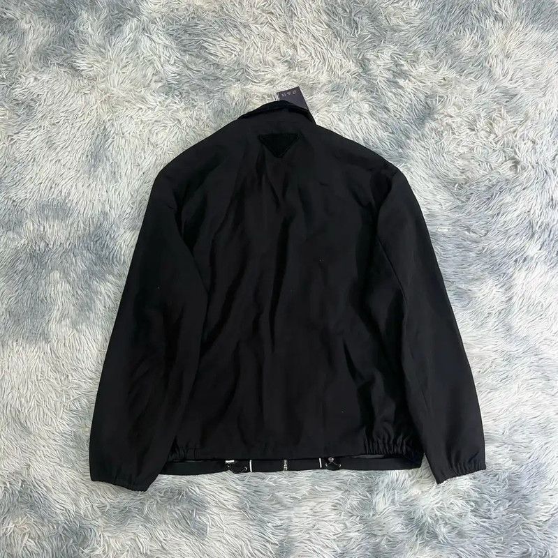 Prada Prada Black Cotton Men's Jacket Size US L / EU 52-54 / 3 - 2 Thumbnail