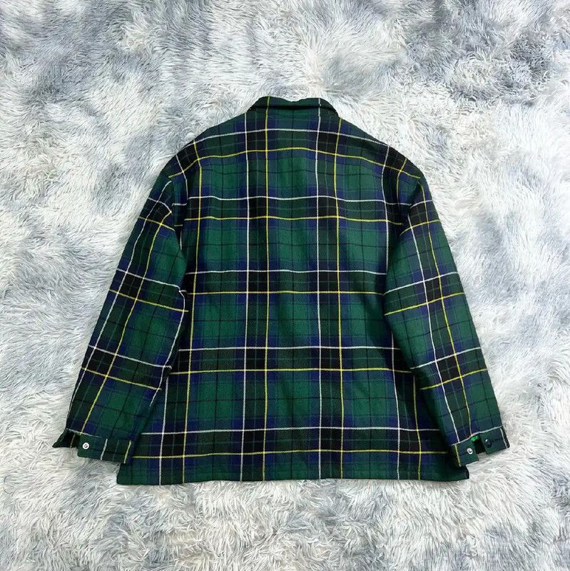 Prada Prada Green Plaid Overshirt for Men Size US XL / EU 56 / 4 - 2 Thumbnail