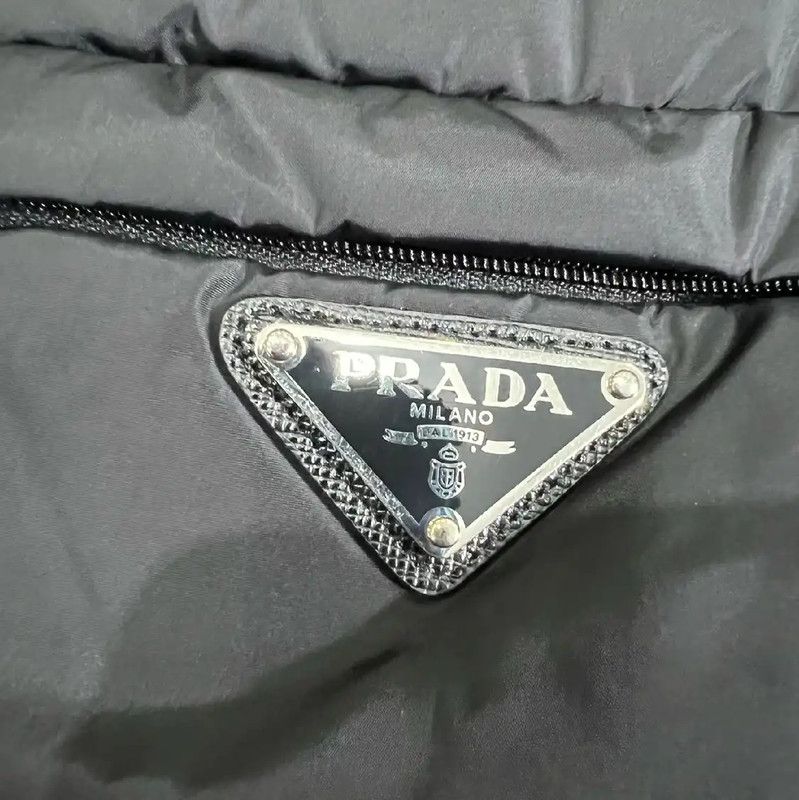 Prada Prada Black Men's Puffer Jacket Size US M / EU 48-50 / 2 - 5 Thumbnail