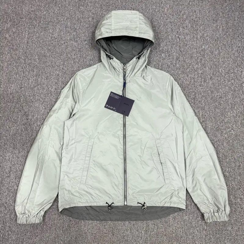 Prada Prada Men's Gray Nylon Light Jacket Size US M / EU 48-50 / 2 - 3 Thumbnail