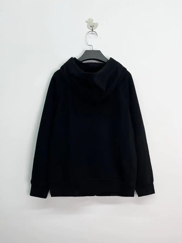 Prada Prada Black Leather Hoodie Jacket Size US XS / EU 42 / 0 - 2 Thumbnail