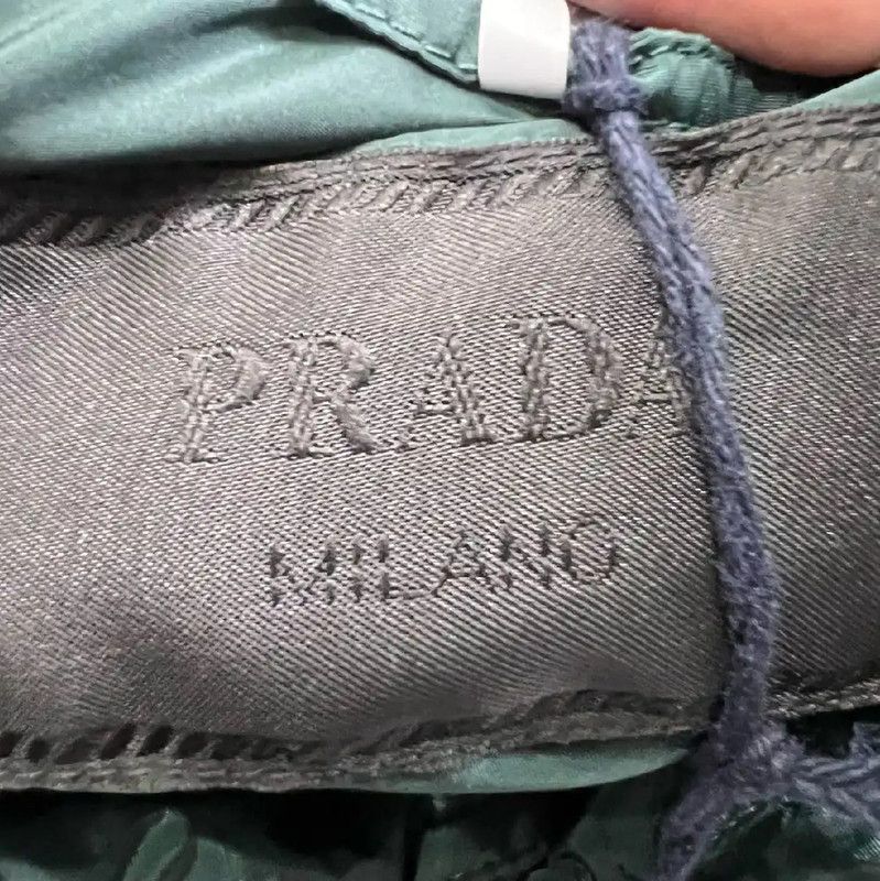 Prada Men's Green Lightweight Outer Jacket