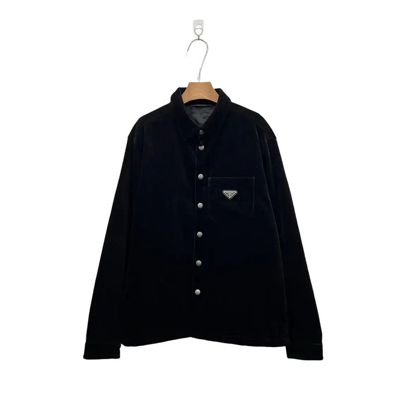 Prada Prada Black Men's Jacket in Size L Size US L / EU 52-54 / 3 - 2 Thumbnail