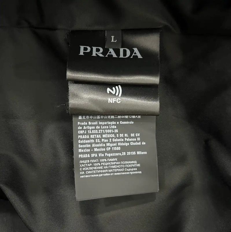 Prada Prada Black Men's Jacket in Size L Size US L / EU 52-54 / 3 - 6 Thumbnail