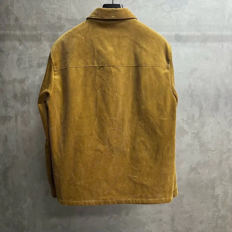 Prada Prada Men's Long Sleeve Yellow Cotton Shirt Size US L / EU 52-54 / 3 - 2 Thumbnail