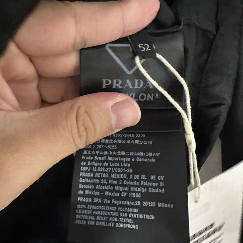 Prada Prada Black Men's Outerwear Jacket Size US L / EU 52-54 / 3 - 5 Thumbnail
