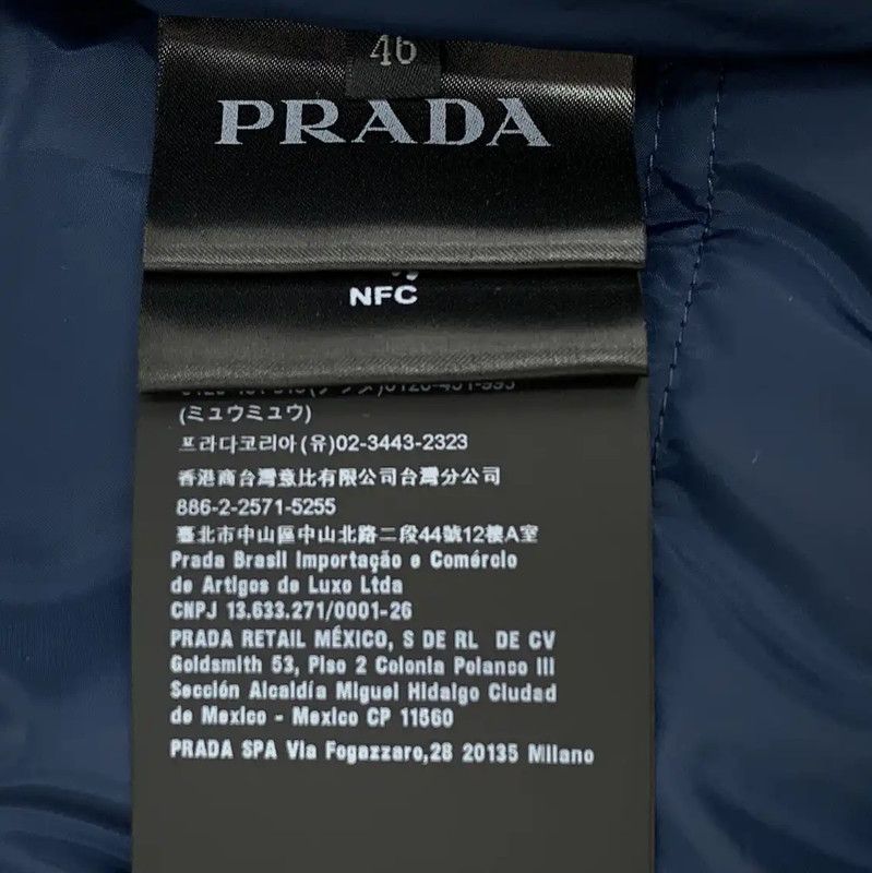 Prada Prada Black Men's Puffer Jacket Size US S / EU 44-46 / 1 - 8 Thumbnail