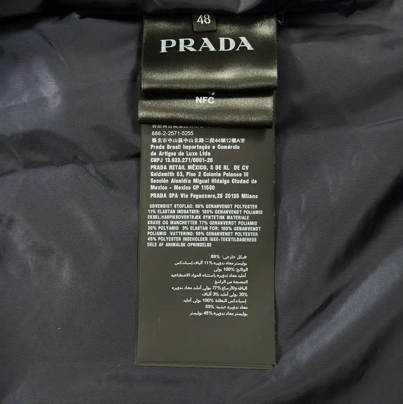 Prada Prada M Size Dark Blue Men’s Jacket Size US M / EU 48-50 / 2 - 4 Thumbnail
