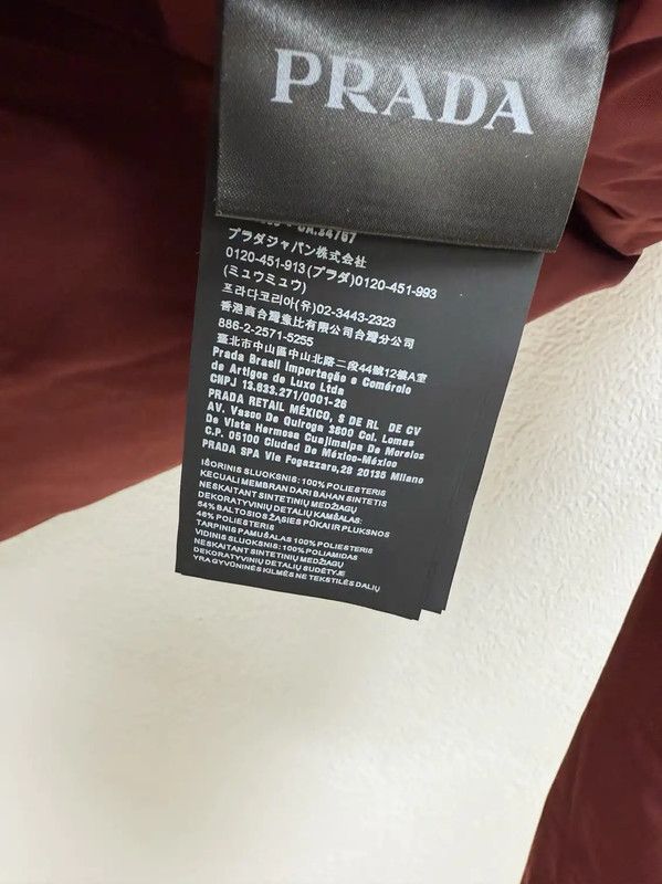 Prada Prada Gray Men's Down Jacket Size US L / EU 52-54 / 3 - 9 Thumbnail