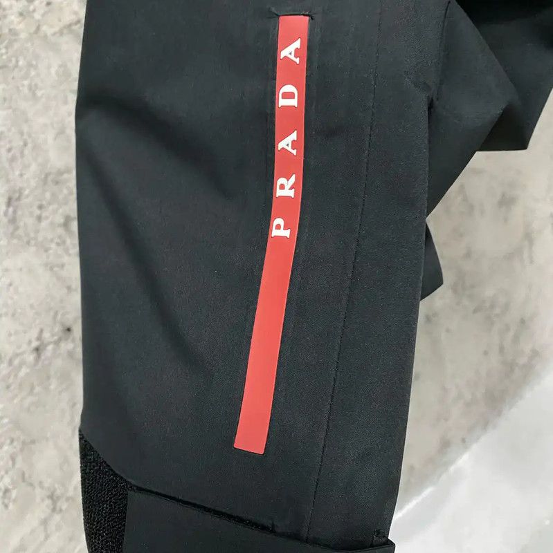 Prada Prada Black Lightweight Casual Pants Size US 26 / EU 42 - 6 Thumbnail