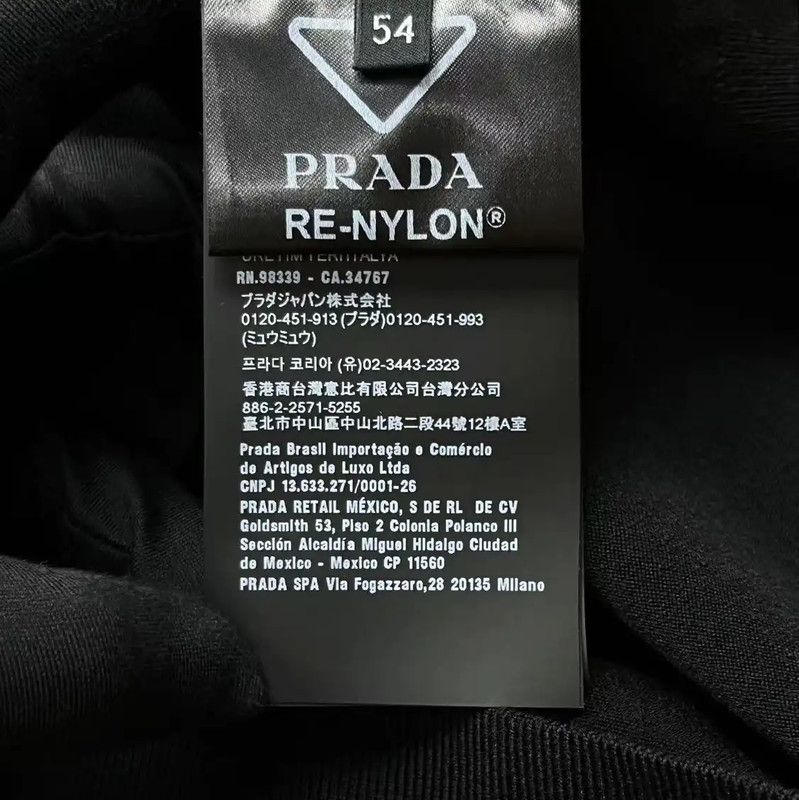 Prada Prada Black Wool Long Coat for Men Size US XL / EU 56 / 4 - 6 Thumbnail
