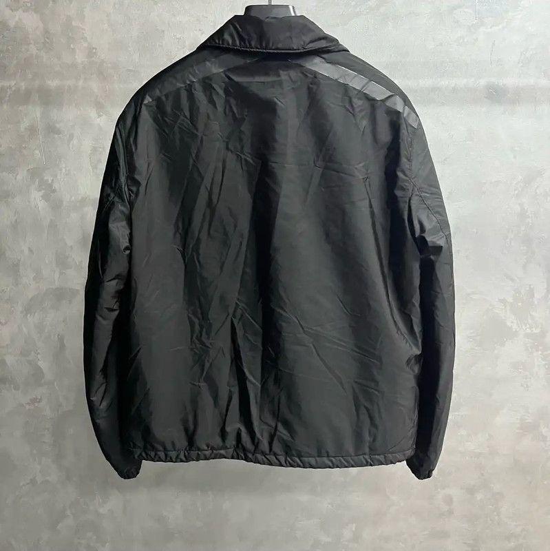 Prada Prada Black Cotton XL Men's Jacket Size US XL / EU 56 / 4 - 2 Thumbnail