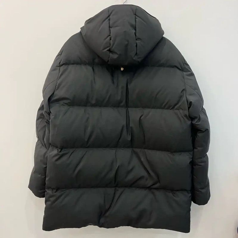 Prada Prada Men's Black Mid-Length Down Jacket Size US S / EU 44-46 / 1 - 8 Thumbnail