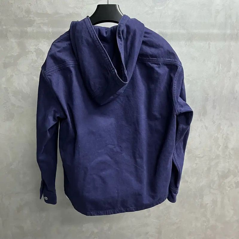 Prada Prada Blue Denim Hooded Jacket Size US XS / EU 42 / 0 - 2 Thumbnail