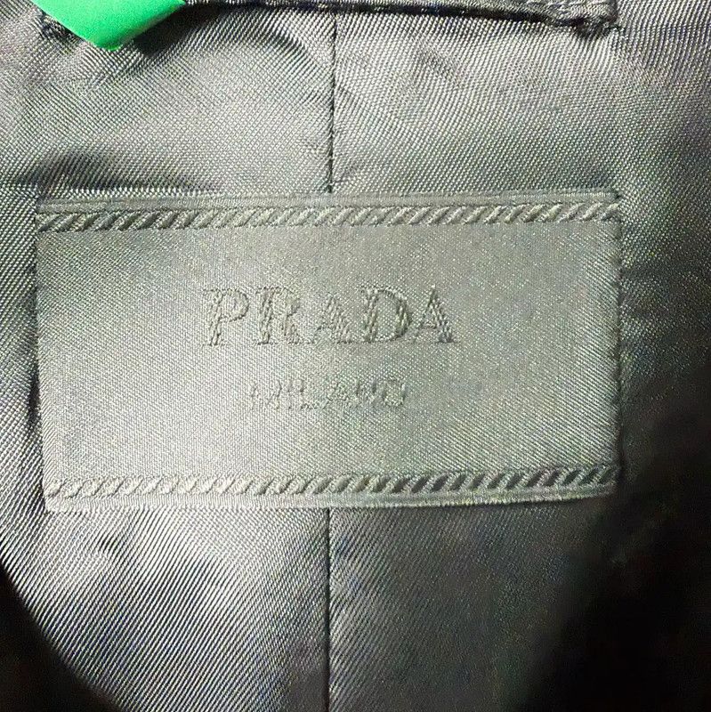 Prada Prada Black Men's Outerwear Coat Size US S / EU 44-46 / 1 - 7 Thumbnail