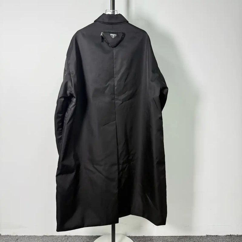 Prada Prada Black Men's Outerwear Coat Size US S / EU 44-46 / 1 - 2 Thumbnail