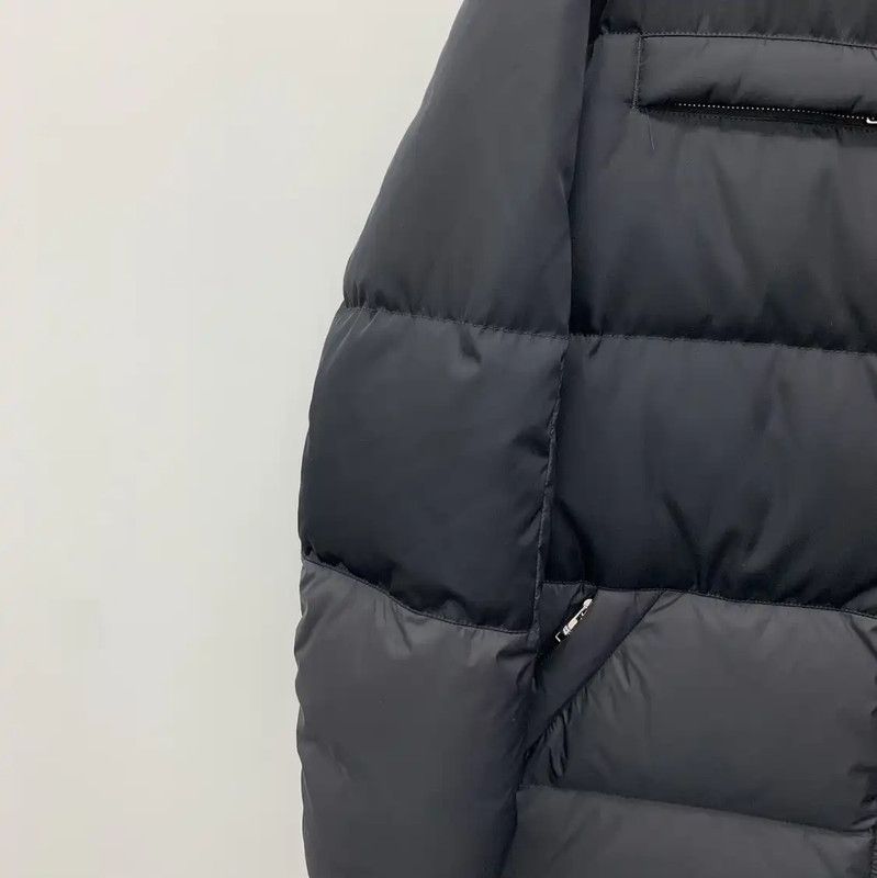 Prada Prada Men's Black Down Jacket Size US L / EU 52-54 / 3 - 4 Thumbnail