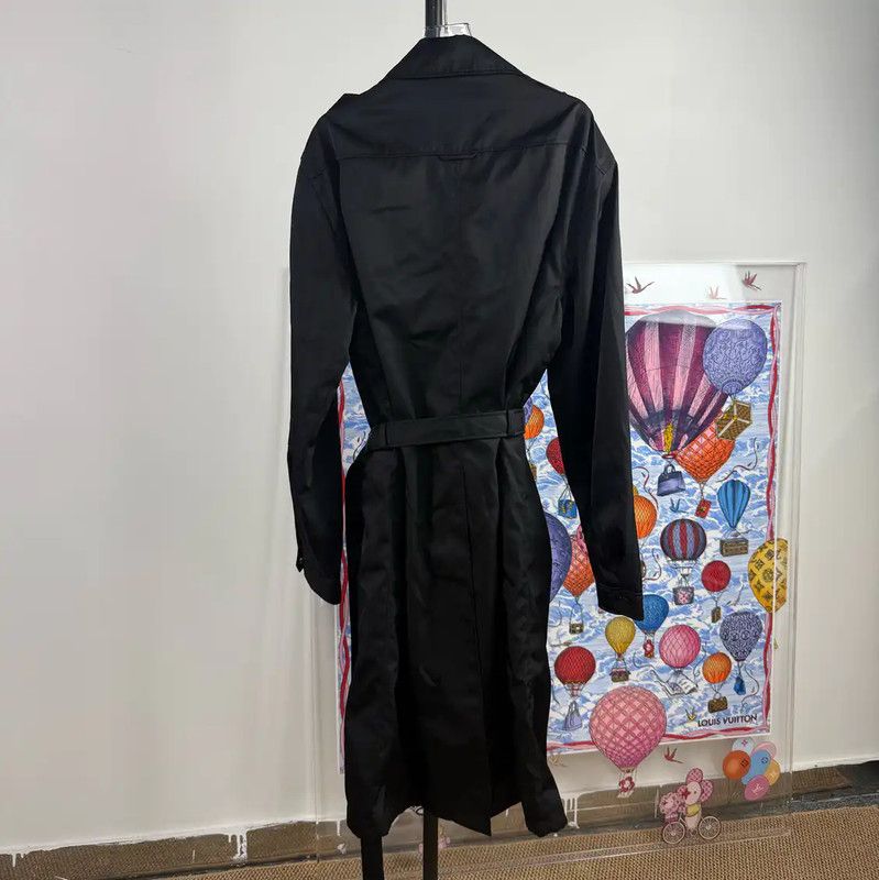 Prada Prada Black Polyester Men's Jacket Size US M / EU 48-50 / 2 - 2 Thumbnail