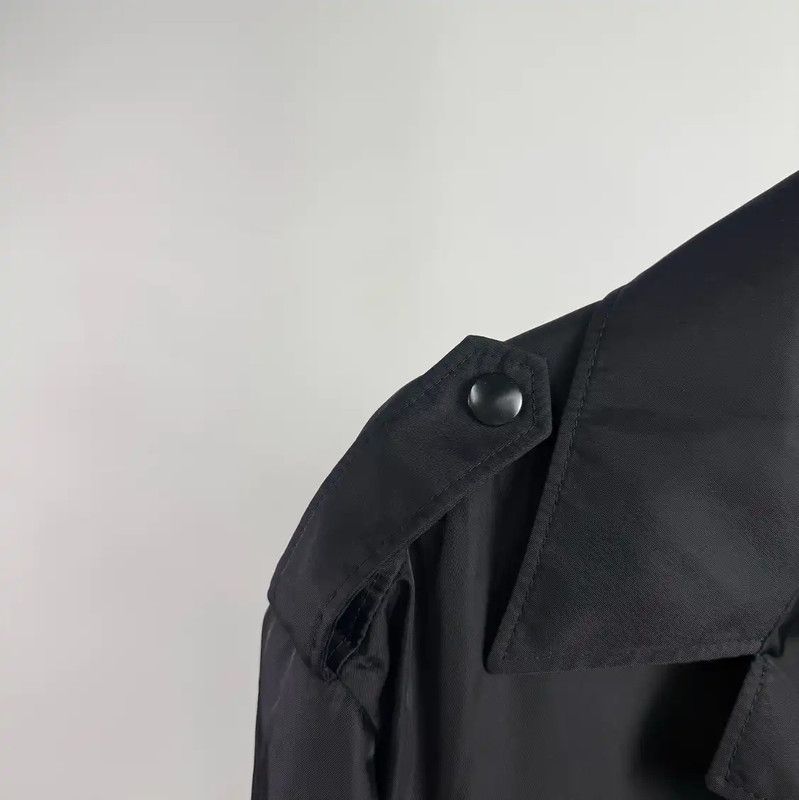 Prada Prada Black Polyester Men's Jacket Size US M / EU 48-50 / 2 - 3 Thumbnail