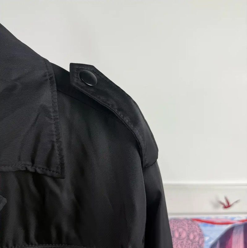Prada Prada Black Polyester Men's Jacket Size US M / EU 48-50 / 2 - 4 Thumbnail