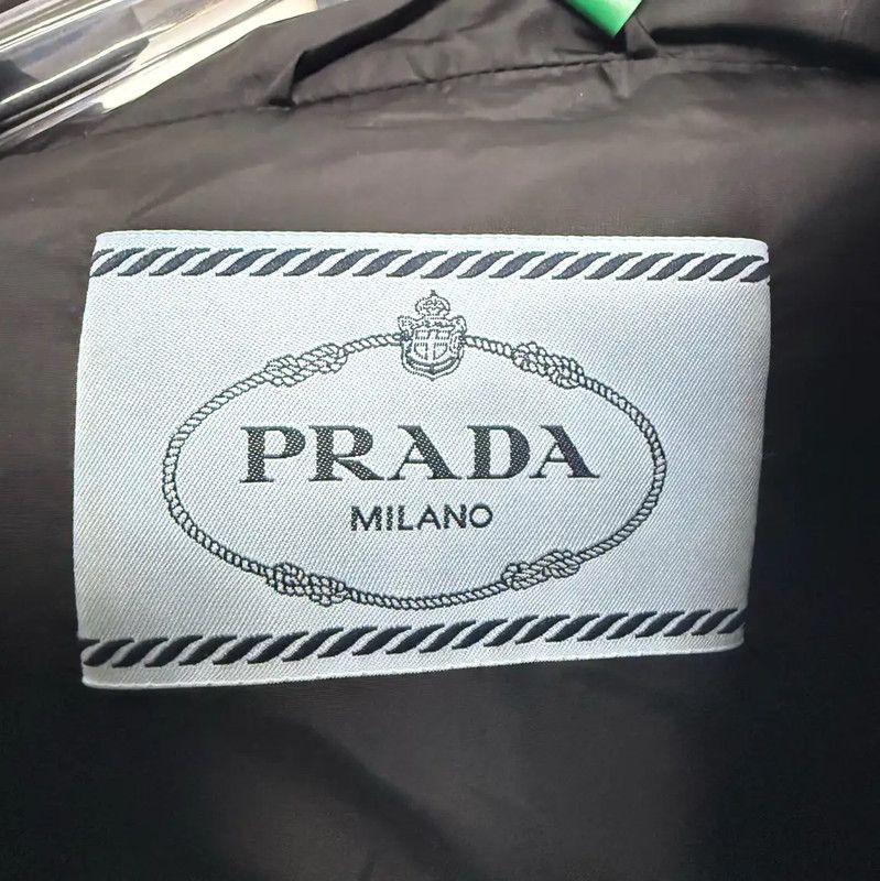 Prada Prada Black Down Jacket for Men Size US L / EU 52-54 / 3 - 7 Thumbnail