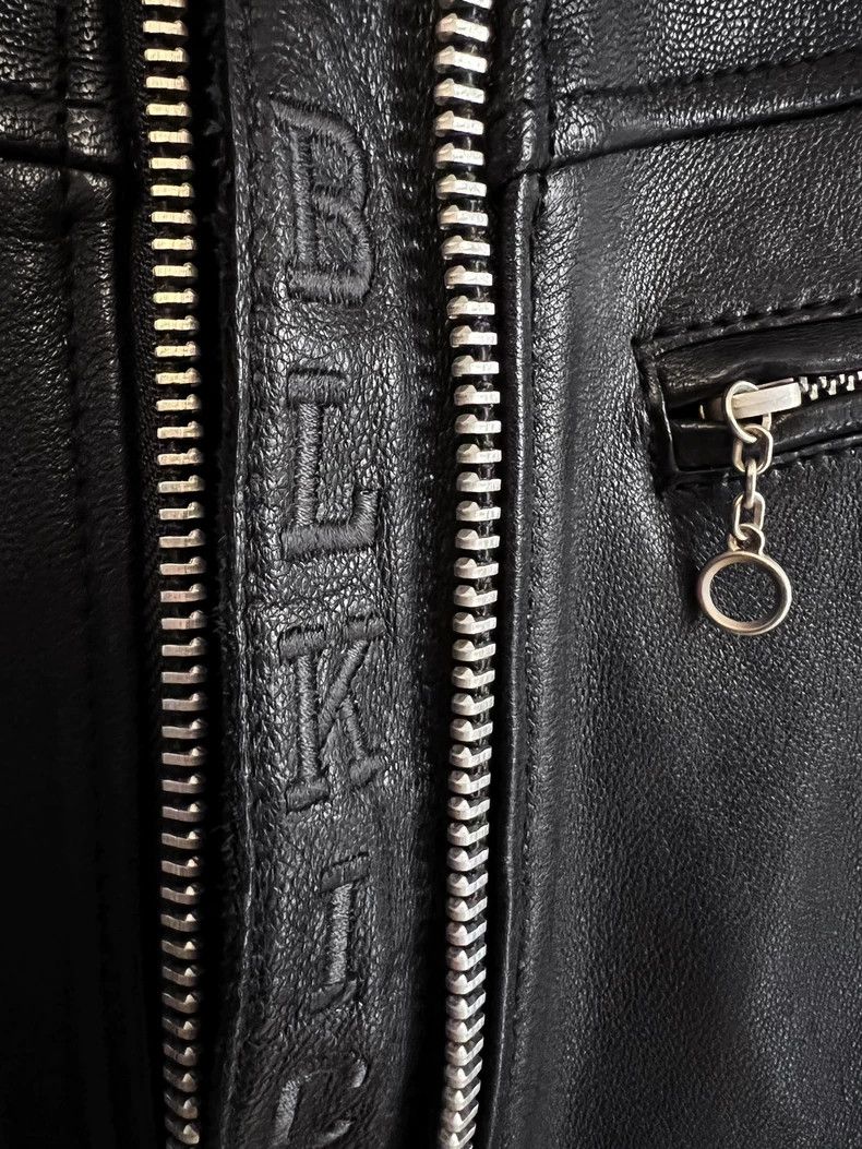 Neighborhood NEIGHBORHOOD x BLACK ICON Leather Jacket - dmc Size US M / EU 48-50 / 2 - 4 Thumbnail