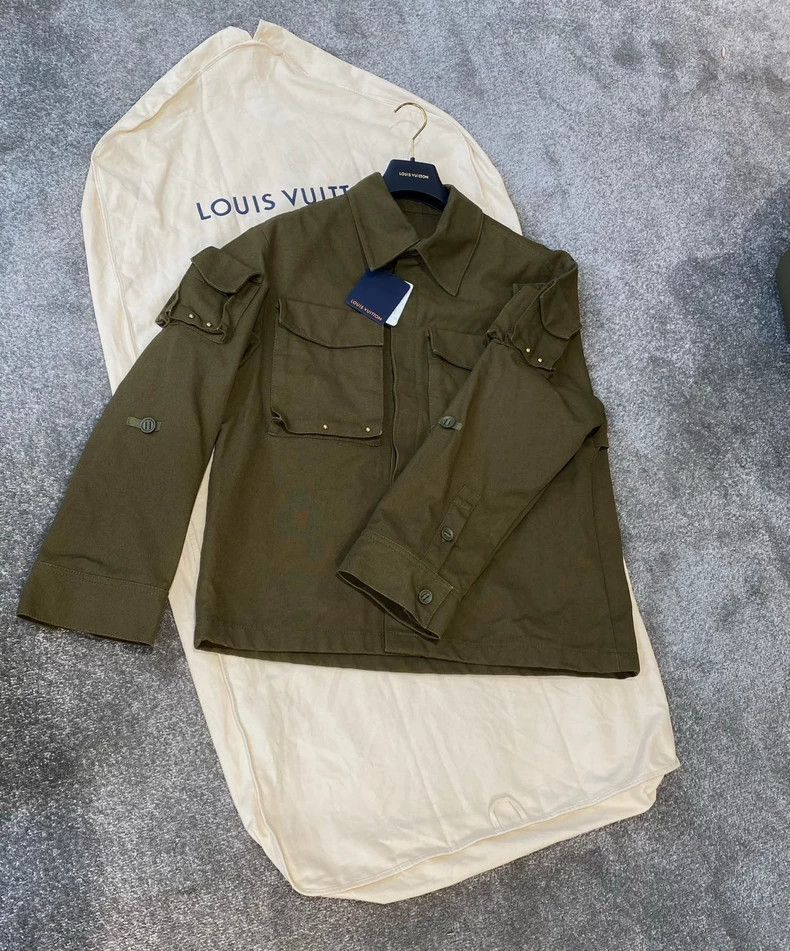 Louis Vuitton LV Satin Embroidered Jacket - dmc Size US M / EU 48-50 / 2 - 2 Thumbnail