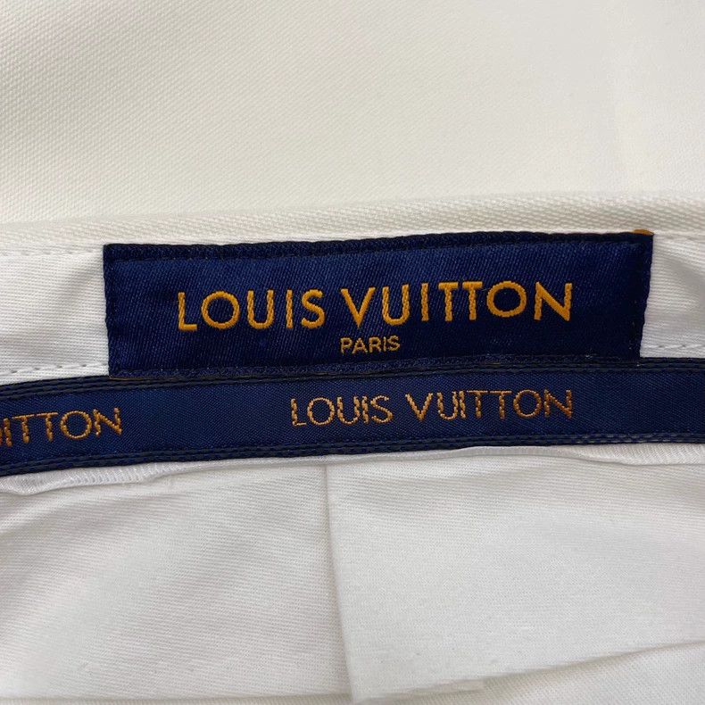 Louis Vuitton LV White Straight-Cut Shorts Size 38 - dmc Size US 38 / EU 54 - 5 Thumbnail