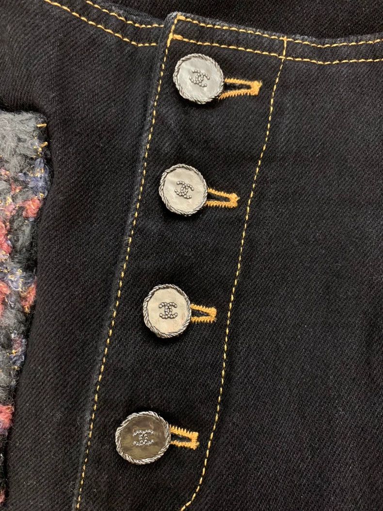 Chanel Chanel Denim Wide-Leg Pants - dmc Size US 31 - 4 Thumbnail