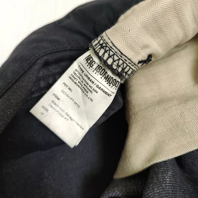 Neighborhood Neighborhood NBHD 08EX NAROOW Jeans - dmc Size US 28 / EU 44 - 4 Thumbnail
