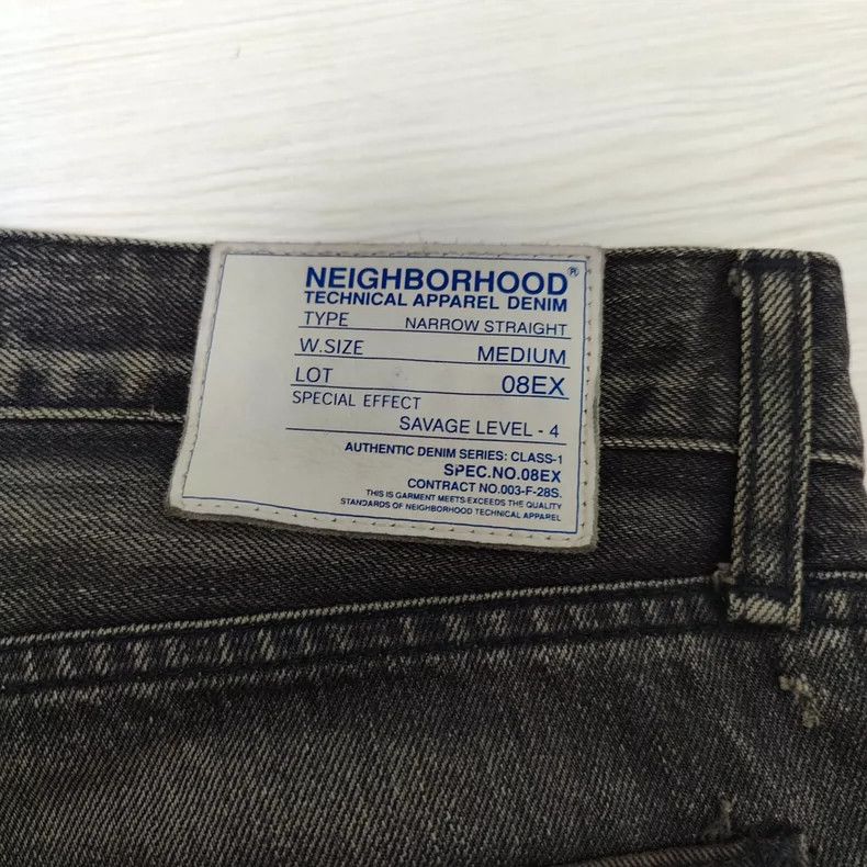 Neighborhood Neighborhood NBHD 08EX NAROOW Jeans - dmc Size US 28 / EU 44 - 7 Thumbnail