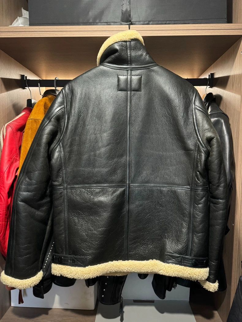 Neighborhood NBHD Shearling Leather Jacket - dmc Size US M / EU 48-50 / 2 - 4 Thumbnail