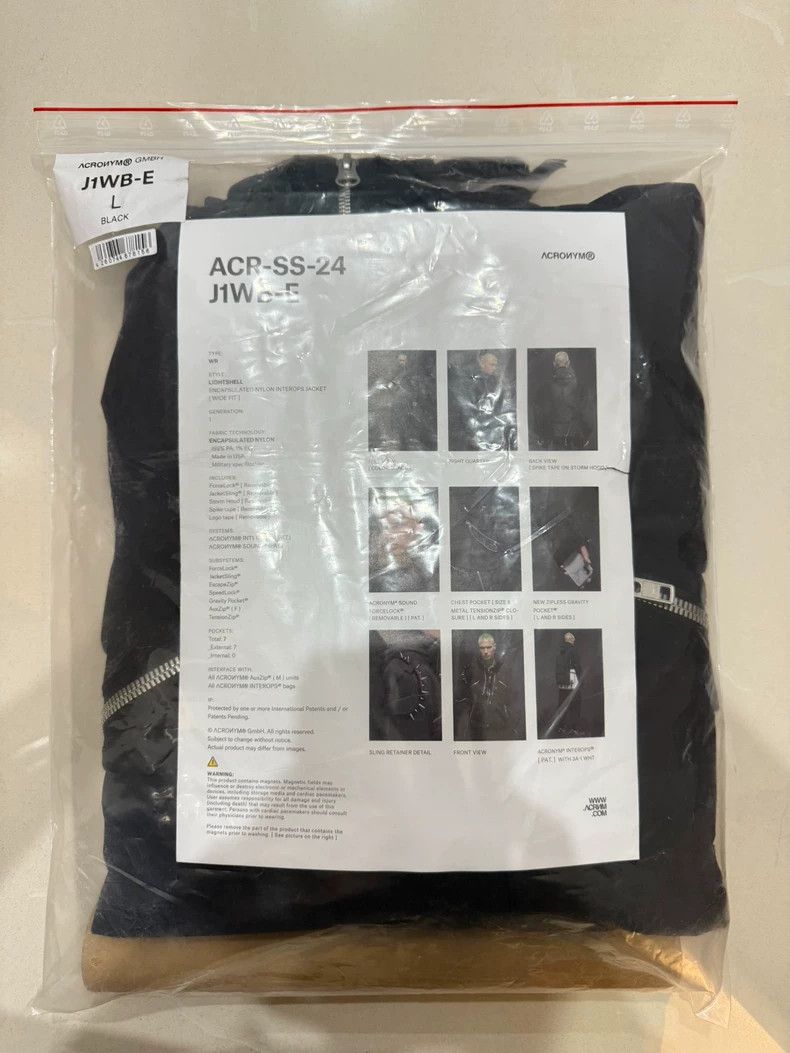 Acronym Acronym J1WB-E Jacket - dmc Size US L / EU 52-54 / 3 - 5 Thumbnail