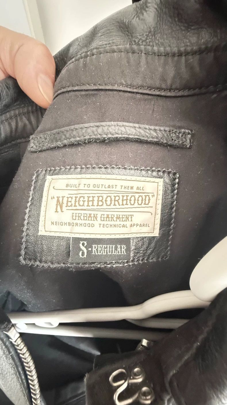 Neighborhood Neighborhood A2 Lambskin Flight Jacket - dmc Size US S / EU 44-46 / 1 - 5 Thumbnail