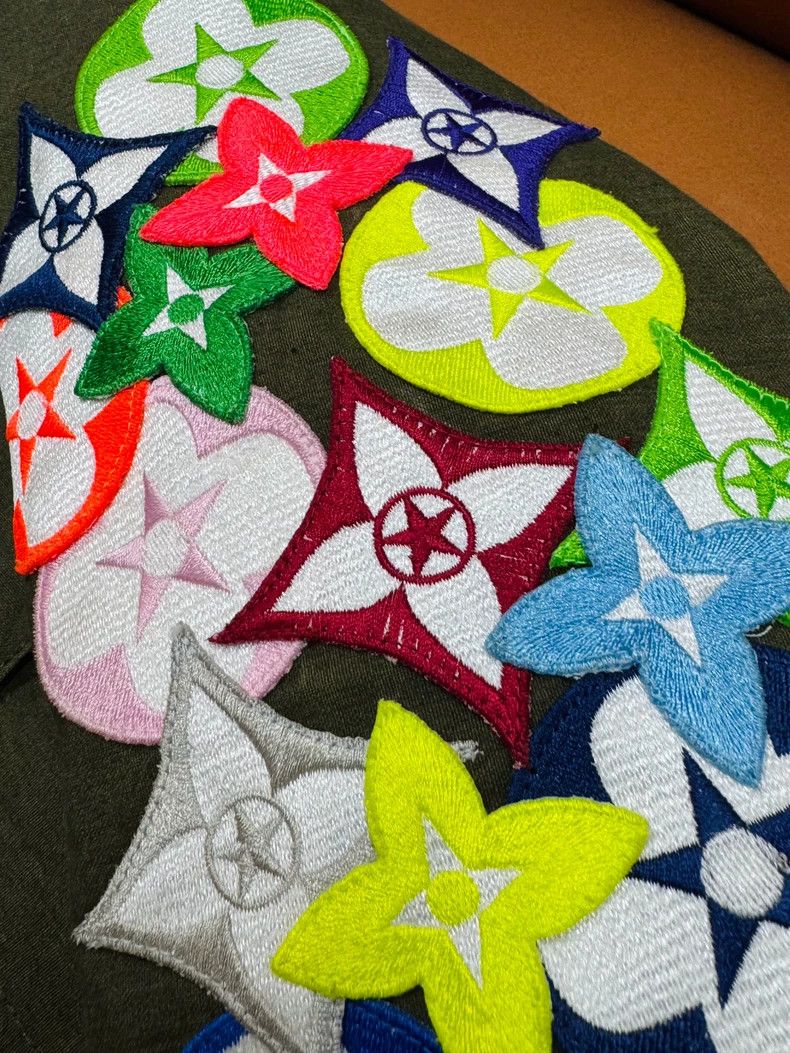 READYMADE LV Embroidered Patch Military Jacket - dmc Size US L / EU 52-54 / 3 - 5 Thumbnail