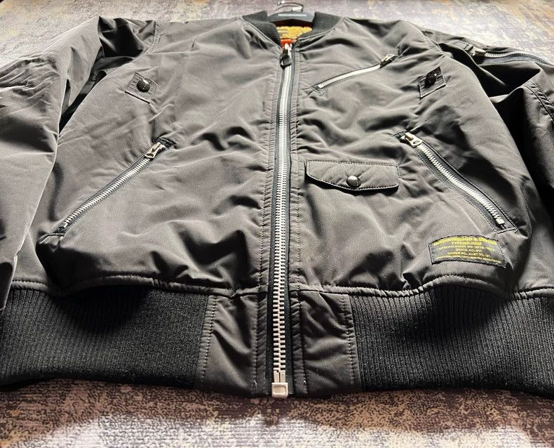 Neighborhood Neighborhood x Burton MA1 Bomber Jacket - dmc Size US L / EU 52-54 / 3 - 7 Thumbnail