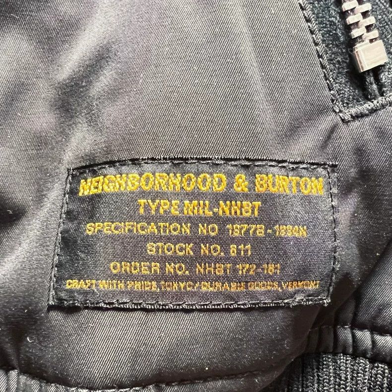 Neighborhood Neighborhood x Burton MA1 Bomber Jacket - dmc Size US L / EU 52-54 / 3 - 3 Thumbnail
