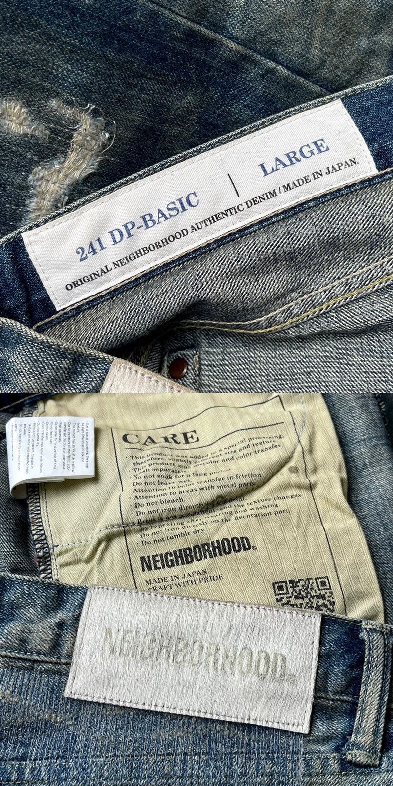 Neighborhood Neighborhood Distressed Denim Jeans - dmc Size US 34 / EU 50 - 8 Thumbnail