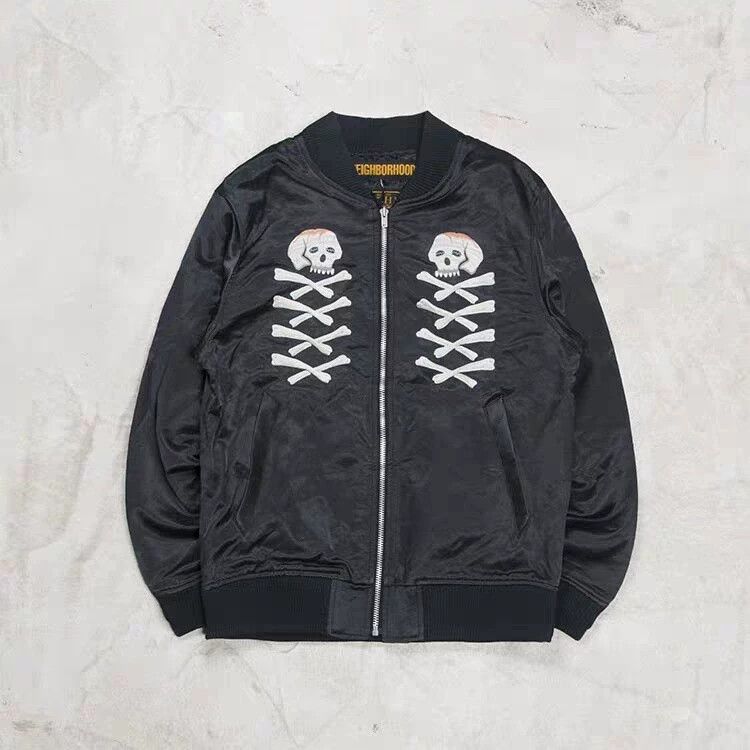 Neighborhood NEIGHBORHOOD 18SS Skull Embroidery Jacket - dmc Size US L / EU 52-54 / 3 - 7 Thumbnail