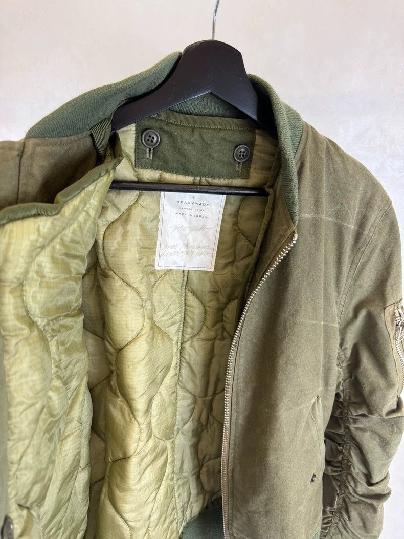 READYMADE Green Bomber Flight Jacket - dmc Size US XS / EU 42 / 0 - 3 Thumbnail