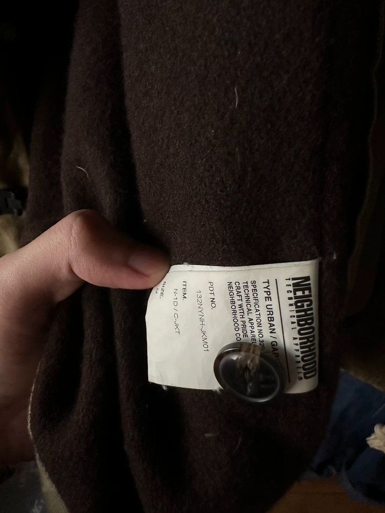 Neighborhood Neighborhood N1 Deck Jacket Iron Button - dmc Size US M / EU 48-50 / 2 - 5 Thumbnail