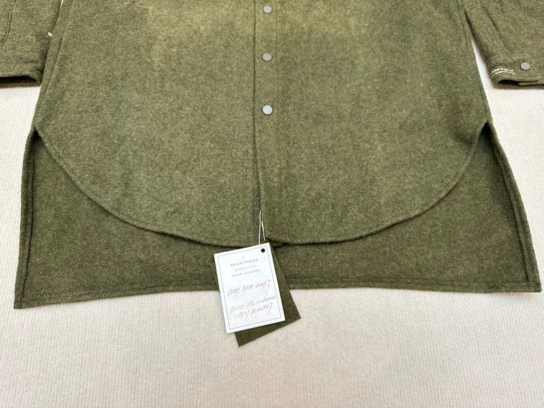 READYMADE Readymade Wool Blanket Shirt Jacket - dmc Size US S / EU 44-46 / 1 - 5 Thumbnail